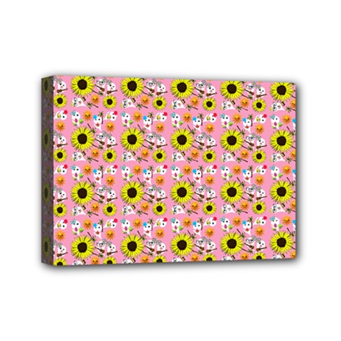 Hawaii Ghost Pink Mini Canvas 7  X 5  (stretched) by snowwhitegirl