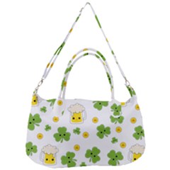 St Patricks Day Removal Strap Handbag by Valentinaart