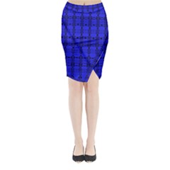Digital Illusion Midi Wrap Pencil Skirt by Sparkle
