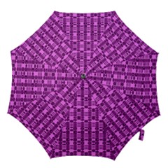 Digital Violet Hook Handle Umbrellas (medium) by Sparkle