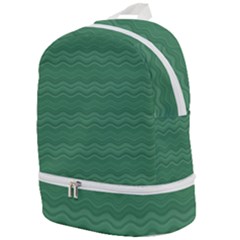 Digital Waves Zip Bottom Backpack by Sparkle