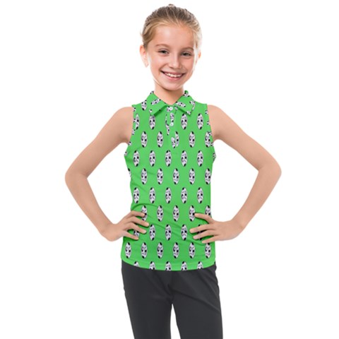 Knotty Ball Kids  Sleeveless Polo Tee by Sparkle