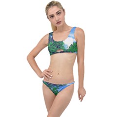 The Deep Blue Sky The Little Details Bikini Set by Fractalsandkaleidoscopes