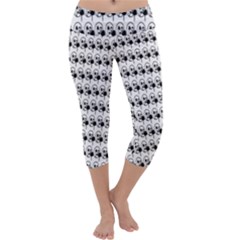 Flamingos Capri Yoga Leggings by Sparkle