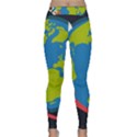 Spaceship Design Classic Yoga Leggings View1