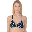 Big Set Cute Astronauts Space Planets Stars Aliens Rockets Ufo Constellations Satellite Moon Rover V Reversible Tri Bikini Top View3