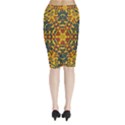 Yuppie And Hippie Art With Some Bohemian Style In Midi Wrap Pencil Skirt View2