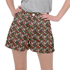Swimmer 20s Teal Ripstop Shorts by snowwhitegirl