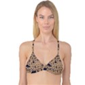 Vintage Tribal Seamless Pattern With Ethnic Motifs Reversible Tri Bikini Top View3