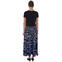 Math Linear Mathematics Education Circle Background Flared Maxi Skirt View2