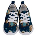 Seamless Pattern Owls Dreaming Kids  Lightweight Sports Shoes View1