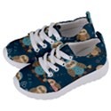 Seamless Pattern Owls Dreaming Kids  Lightweight Sports Shoes View2
