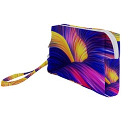 Abstract Antelope Pattern Background Wristlet Pouch Bag (small) by Vaneshart