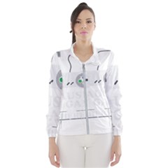 Ipaused2 Women s Windbreaker by ChezDeesTees