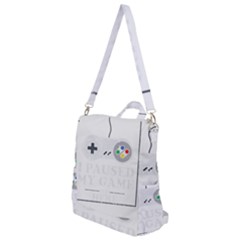 Ipaused2 Crossbody Backpack by ChezDeesTees