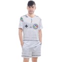 I Had to Pause My Game to Be Here Men s Mesh Tee and Shorts Set View1