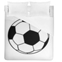 Soccer Lovers Gift Duvet Cover (Queen Size) View1