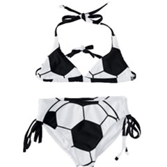 Soccer Lovers Gift Kids  Classic Bikini Set by ChezDeesTees