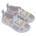 Cute cat colorful cartoon doodle seamless pattern Running Shoes View3