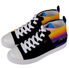 Ocean Dreaming Women s Mid-top Canvas Sneakers by essentialimage
