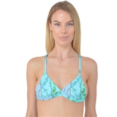 Background Marble Set Reversible Tri Bikini Top by Vaneshart