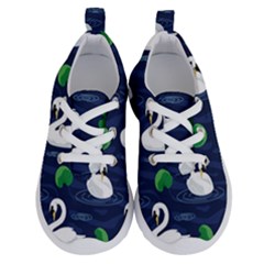 Swan Pattern Elegant Design Running Shoes by Vaneshart