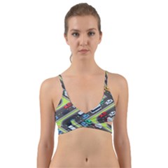 Urban-cars-seamless-texture-isometric-roads-car-traffic-seamless-pattern-with-transport-city-vector- Wrap Around Bikini Top by Vaneshart