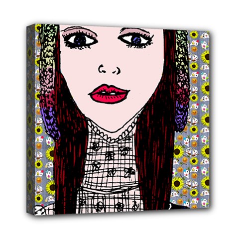 Chris Wall Mini Canvas 8  X 8  (stretched) by snowwhitegirl