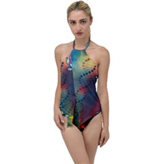 Flower Dna Go With The Flow One Piece Swimsuit by RobLilly