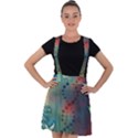 Flower Dna Velvet Suspender Skater Skirt View1