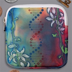Flower Dna Mini Square Pouch by RobLilly