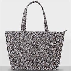 Leopard Spots Pattern, Geometric Dots, Animal Fur Print Back Pocket Shoulder Bag  by Casemiro