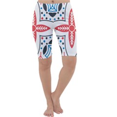 Motif Cropped Leggings  by Sobalvarro