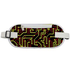 Rby-163 1 Rounded Waist Pouch by ArtworkByPatrick