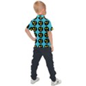 005 - Ugly Smiley With Horror Face - Scary Smiley Kids  Polo Tee View2