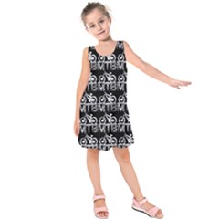 Mountain Bike - Mtb - Hardtail And Dirt Jump 2 Kids  Sleeveless Dress by DinzDas