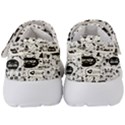 Cute Cat Faces Pattern Kids  Velcro Strap Shoes View4