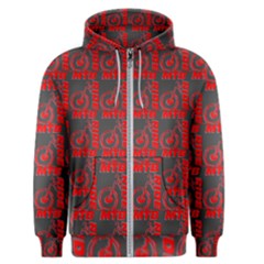 015 Mountain Bike - Mtb - Hardtail And Downhill Men s Zipper Hoodie by DinzDas