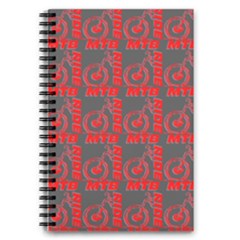 015 Mountain Bike - Mtb - Hardtail And Downhill 5 5  X 8 5  Notebook by DinzDas