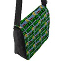 Game Over Karate And Gaming - Pixel Martial Arts Flap Closure Messenger Bag (S) View2