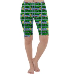 Game Over Karate And Gaming - Pixel Martial Arts Cropped Leggings  by DinzDas