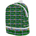 Game Over Karate And Gaming - Pixel Martial Arts Zip Bottom Backpack View1