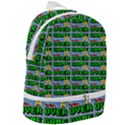 Game Over Karate And Gaming - Pixel Martial Arts Zip Bottom Backpack View2