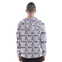 White And Nerdy - Computer Nerds And Geeks Men s Hooded Windbreaker View2