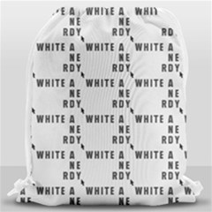 White And Nerdy - Computer Nerds And Geeks Drawstring Bag (large) by DinzDas