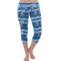 Scooter Captain - Moped And Scooter Riding Capri Yoga Leggings View1