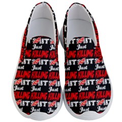 Just Killing It - Silly Toilet Stool Rocket Man Men s Lightweight Slip Ons by DinzDas