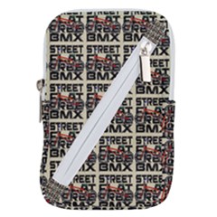 Bmx And Street Style - Urban Cycling Culture Belt Pouch Bag (large) by DinzDas