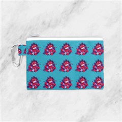 Little Devil Baby - Cute And Evil Baby Demon Canvas Cosmetic Bag (small) by DinzDas