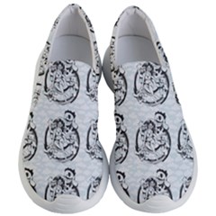 Monster Party - Hot Sexy Monster Demon With Ugly Little Monsters Women s Lightweight Slip Ons by DinzDas